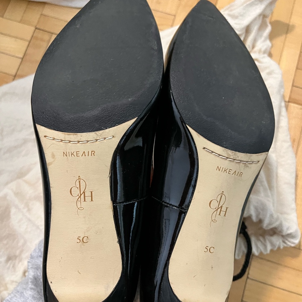 Cole HaanXNike simple black heels